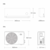 Кондиционер Xiaomi Сплит система инвертор Mijia Air Conditioner KFR-35GW/R1X1 — изображение 2