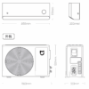 Кондиционер Xiaomi Сплит система инвертор Mijia Air Conditioner KFR-35GW/M2A1 — изображение 10