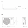 Кондиционер Xiaomi Сплит система инвертор Mijia Air Conditioner 72GW-NA30/N1A1 — изображение 15