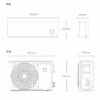 Кондиционер Xiaomi Сплит система инвертор Mijia Air Conditioner KFR-72GW/D1A2 — изображение 3