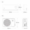 Кондиционер Xiaomi Сплит система инвертор Mijia Fresh Air Conditioner KFR-35GW/F3A1 — изображение 25